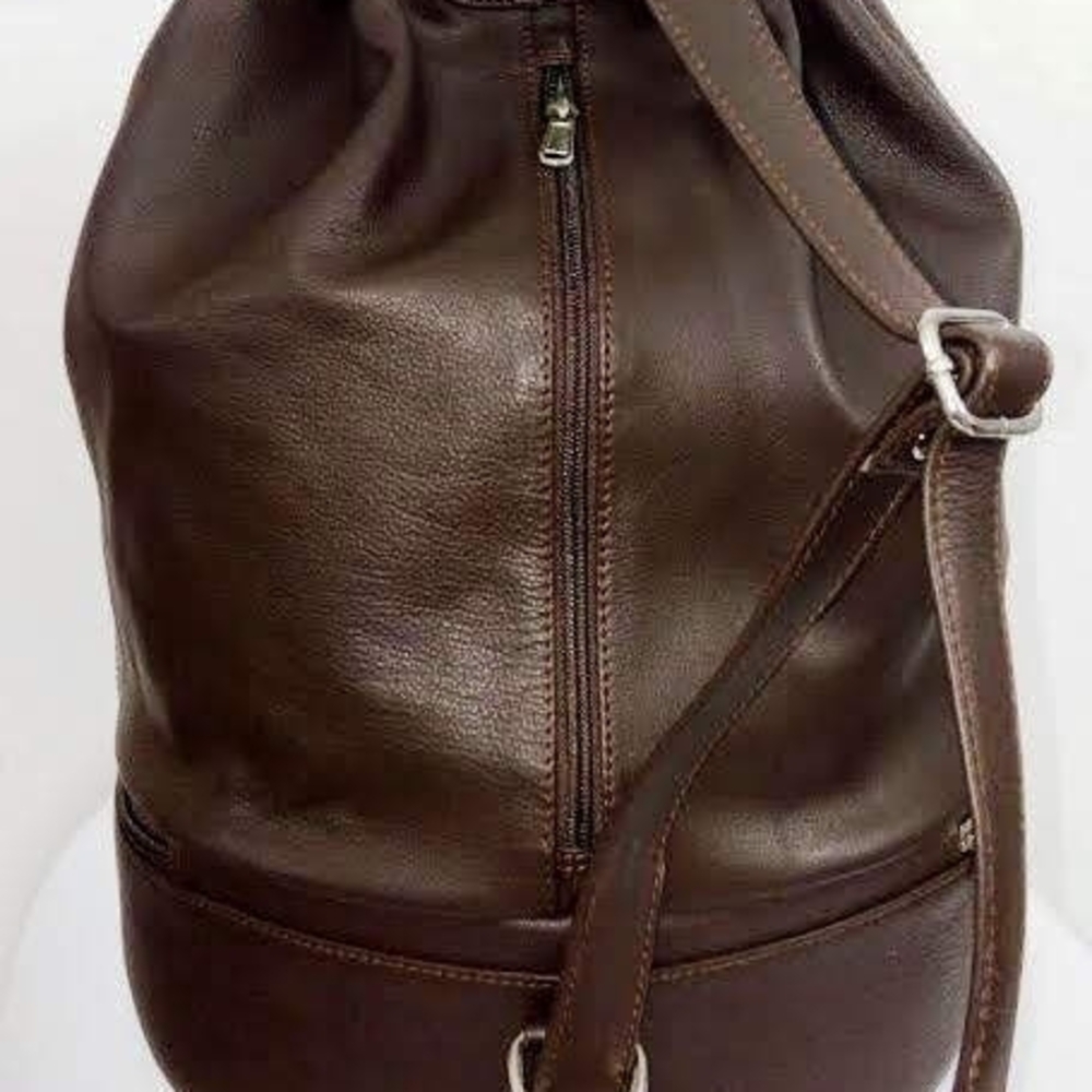 Brown Leather Men's Bag